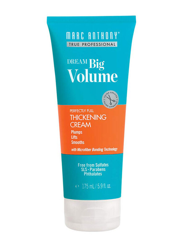 Marc Anthony Dream Big Volume Perfectly Full Thickening Cream for All Hair Types, 175ml
Marc Anthony Dream Big Volume Perfectly Full Thickening Cream for All Hair Types, 175ml