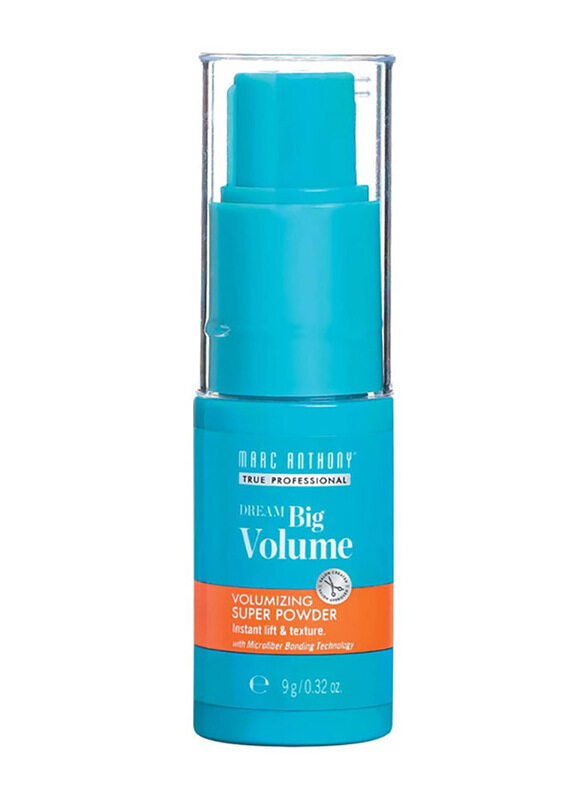 Marc Anthony Dream Big Volume Volumizing Super Hair Powder for All Hair Types, 9gm
Marc Anthony Dream Big Volume Volumizing Super Hair Powder for All Hair Types, 9gm