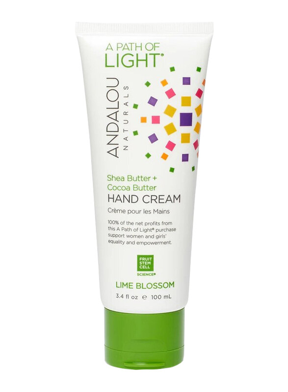 Andalou A Path Of Light Naturals Lime Blossom Shea Butter + Cocoa Butter Hand Cream, 100ml
Andalou A Path Of Light Naturals Lime Blossom Shea Butter + Cocoa Butter Hand Cream, 100ml