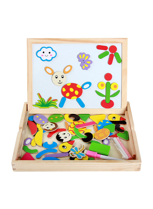 Generic Magnetic and Drawing Wooden Board, Ages 3+