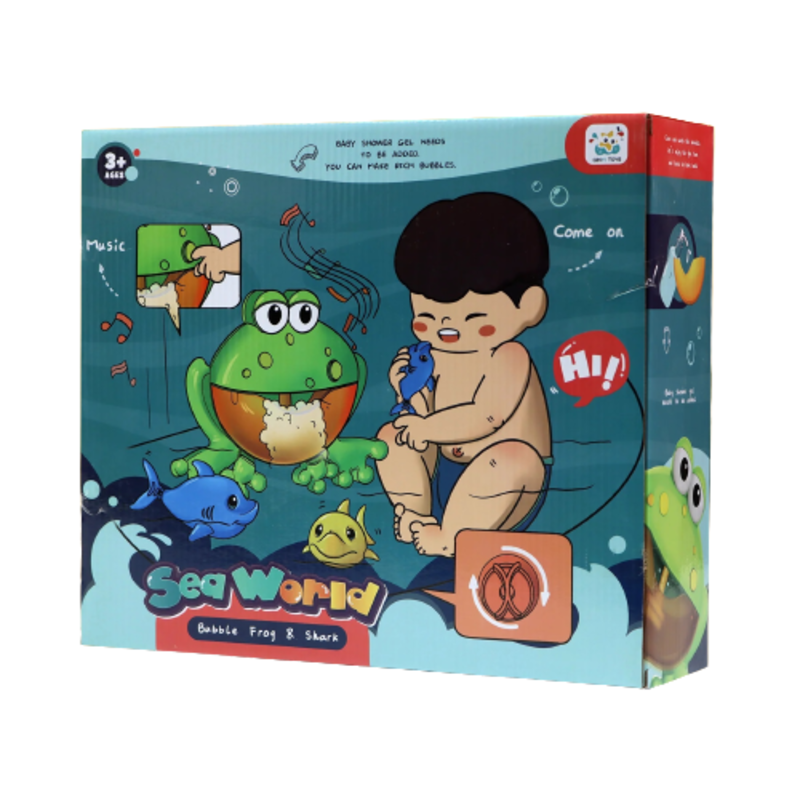 Sundus Cute Frog Automatic Bubble Blowing Machine Kids Summer Outdoor Party Game
Sundus Cute Frog Automatic Bubble Blowing Machine Kids Summer Outdoor Party Game