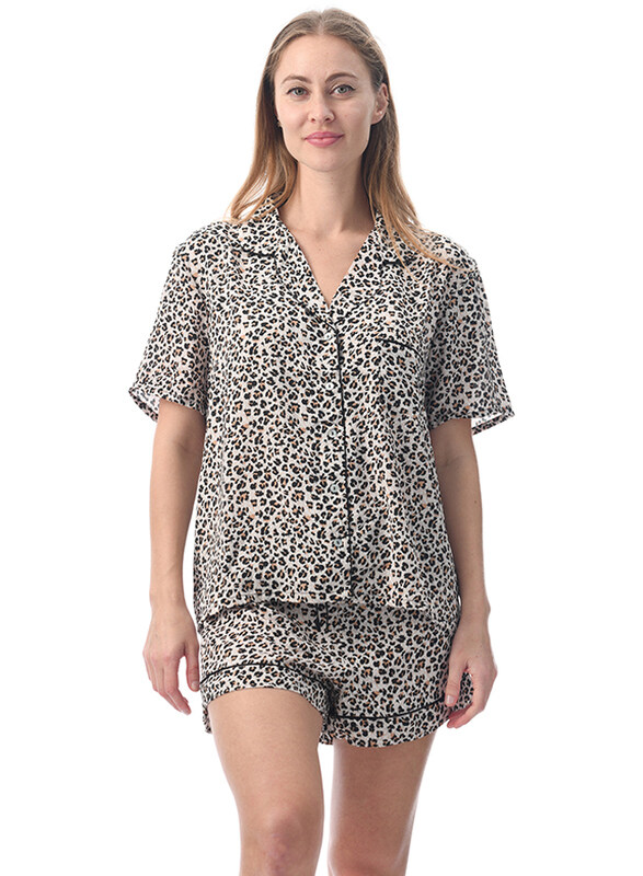 Lacy Dreams Elegant and Comfortable Sleepwear Top and Shorts Set, Large, Multicolour
Lacy Dreams Elegant and Comfortable Sleepwear Top and Shorts Set, Large, Multicolour