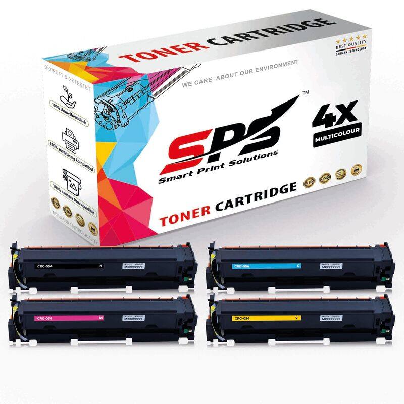 SPS Compatible Toner Cartridges for Canon - CRG-054 - 4x Multicolor - Yield upto 1,500 Pages
SPS Compatible Toner Cartridges for Canon - CRG-054 - 4x Multicolor - Yield upto 1,500 Pages