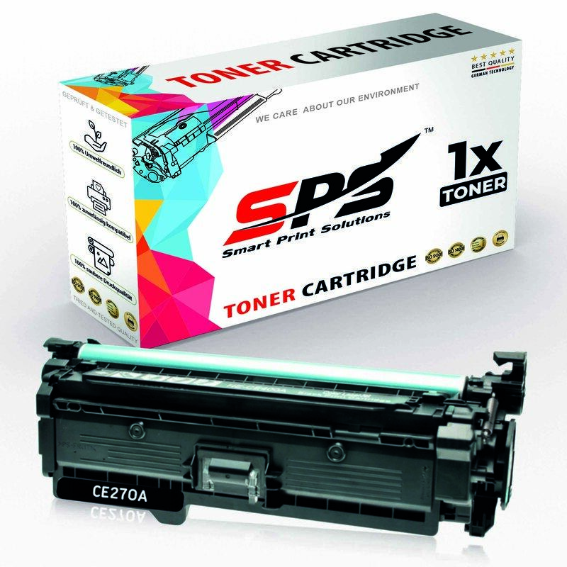 SPS Compatible Toner Cartridges for HP - CE270A 650A - 1x Black - Yield upto 13,500 Pages
SPS Compatible Toner Cartridges for HP - CE270A 650A - 1x Black - Yield upto 13,500 Pages