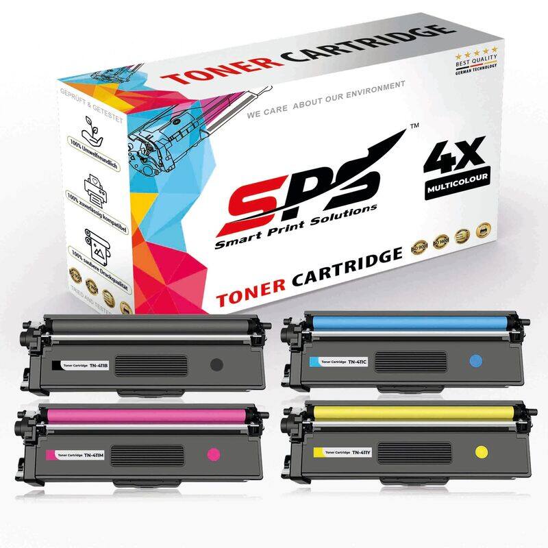 SPS Compatible Toner Cartridges for Brother - TN-241 - 4x Multicolor - Yield upto 2,500 Pages
SPS Compatible Toner Cartridges for Brother - TN-241 - 4x Multicolor - Yield upto 2,500 Pages