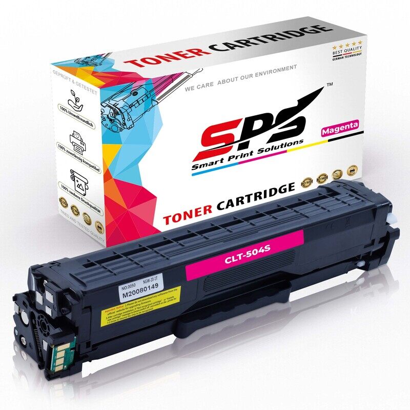 SPS Compatible Toner Cartridges for Samsung - CLT-M504S - 1x Magenta - Yield upto 1,800 Pages
SPS Compatible Toner Cartridges for Samsung - CLT-M504S - 1x Magenta - Yield upto 1,800 Pages