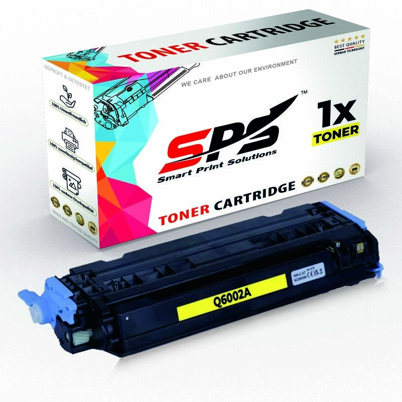 SPS Compatible Toner Cartridges for HP - Q6002A 124A - 1x Yellow - Yield upto 2,000 Pages
SPS Compatible Toner Cartridges for HP - Q6002A 124A - 1x Yellow - Yield upto 2,000 Pages