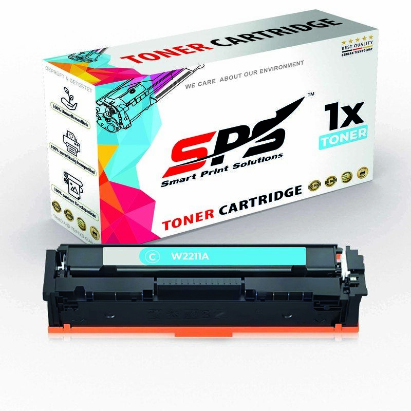 SPS Compatible Toner Cartridges for HP - W2211A 207A - 1x Cyan - Yield upto 1,250 Pages
SPS Compatible Toner Cartridges for HP - W2211A 207A - 1x Cyan - Yield upto 1,250 Pages