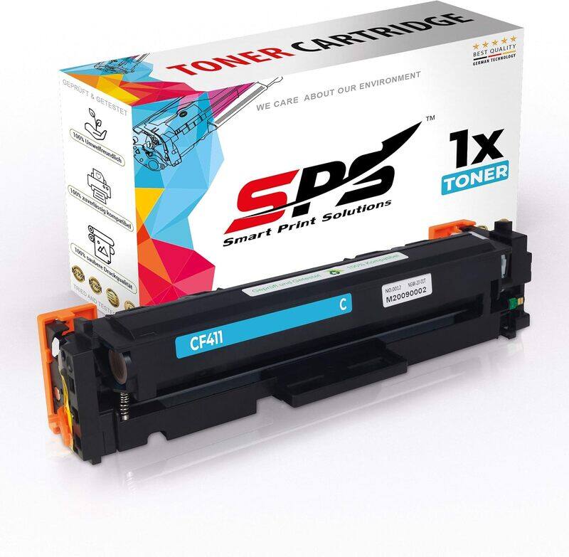 SPS Compatible Toner Cartridges for HP - CF411A 410A - 1x Cyan - Yield upto 2,300 Pages
SPS Compatible Toner Cartridges for HP - CF411A 410A - 1x Cyan - Yield upto 2,300 Pages
