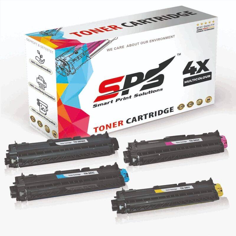 SPS Compatible Toner Cartridges for Brother - TN-261 - 4x Multicolor - Yield upto 2,500 Pages
SPS Compatible Toner Cartridges for Brother - TN-261 - 4x Multicolor - Yield upto 2,500 Pages