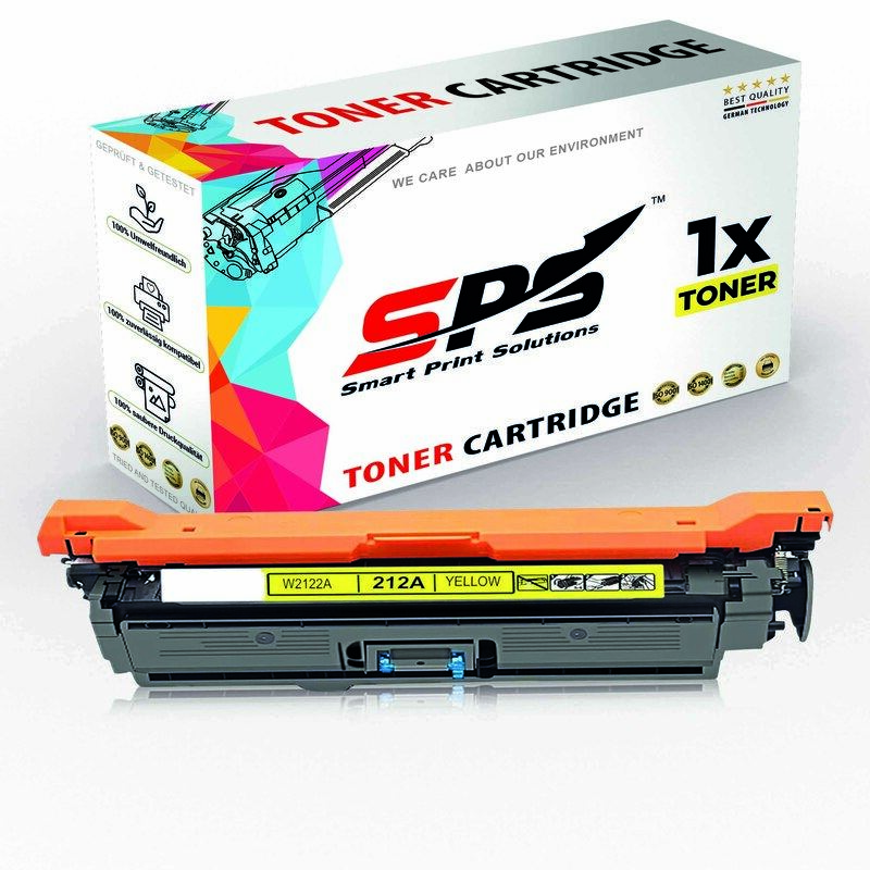SPS Compatible Toner Cartridges for HP - W2122A 212A - 1x Yellow - Yield upto 4,500 Pages
SPS Compatible Toner Cartridges for HP - W2122A 212A - 1x Yellow - Yield upto 4,500 Pages