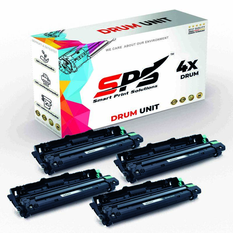 SPS Compatible Drum Cartridges for Brother - DR-241 - 4x Black - Yield upto 15,000 Pages
SPS Compatible Drum Cartridges for Brother - DR-241 - 4x Black - Yield upto 15,000 Pages