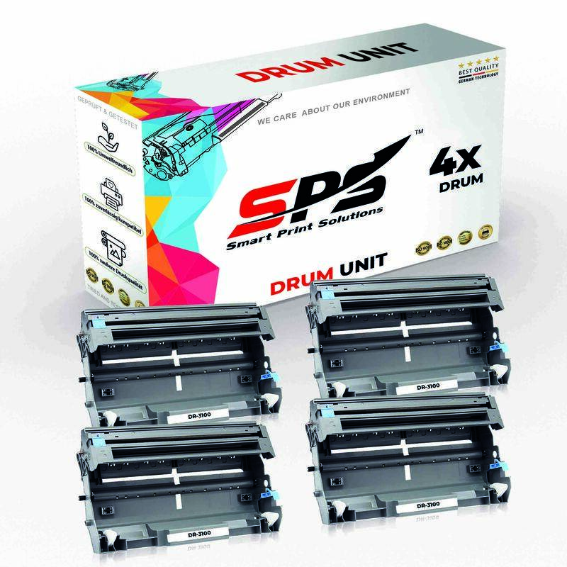 SPS Compatible Drum Cartridges for Brother - DR-3100 - 4x Black - Yield upto 25,000 Pages
SPS Compatible Drum Cartridges for Brother - DR-3100 - 4x Black - Yield upto 25,000 Pages