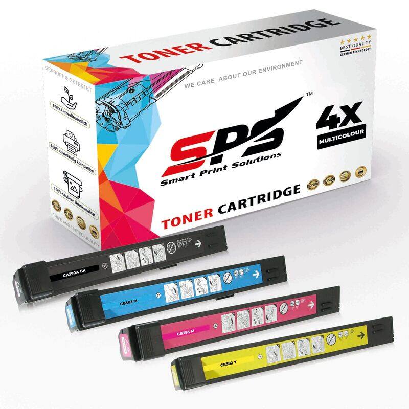 SPS Compatible Toner Cartridges for HP - 825A - 4x Multicolor - Yield upto 19,500 Pages
SPS Compatible Toner Cartridges for HP - 825A - 4x Multicolor - Yield upto 19,500 Pages