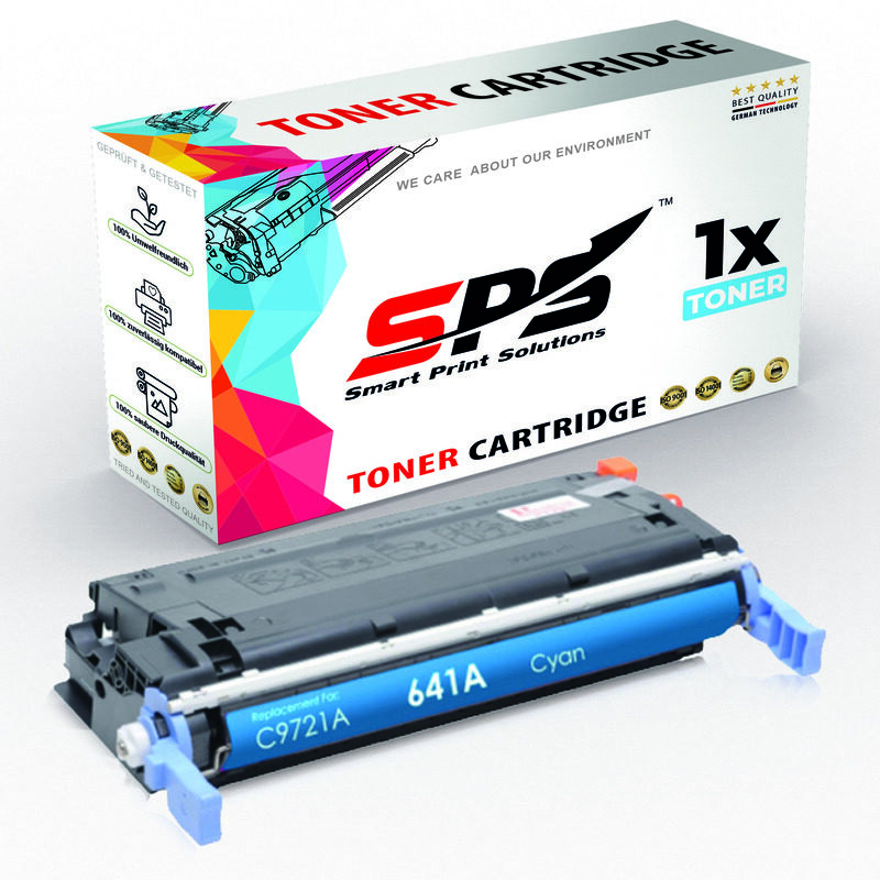 SPS Compatible Toner Cartridges for HP - C9721A 641A - 1x Cyan - Yield upto 8,000 Pages
SPS Compatible Toner Cartridges for HP - C9721A 641A - 1x Cyan - Yield upto 8,000 Pages