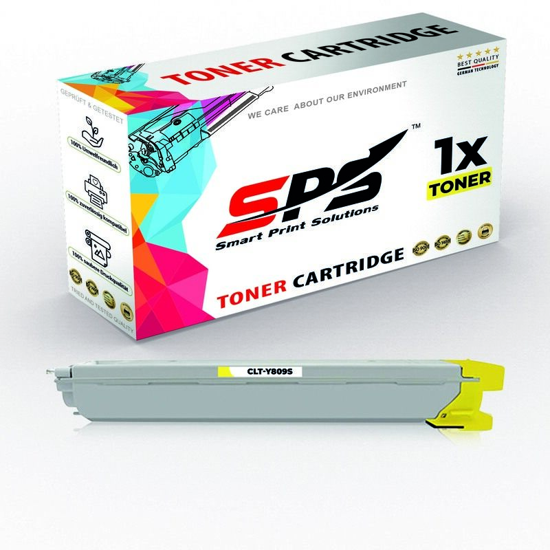 SPS Compatible Toner Cartridges for Samsung - CLT-Y809S - 1x Yellow - Yield upto 15,000 Pages
SPS Compatible Toner Cartridges for Samsung - CLT-Y809S - 1x Yellow - Yield upto 15,000 Pages