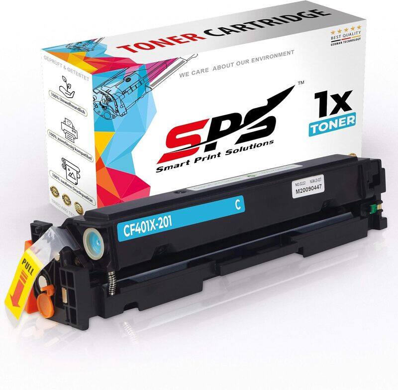 SPS Compatible Toner Cartridges for HP - CF401X 201X - 1x Cyan - Yield upto 2,300 Pages
SPS Compatible Toner Cartridges for HP - CF401X 201X - 1x Cyan - Yield upto 2,300 Pages