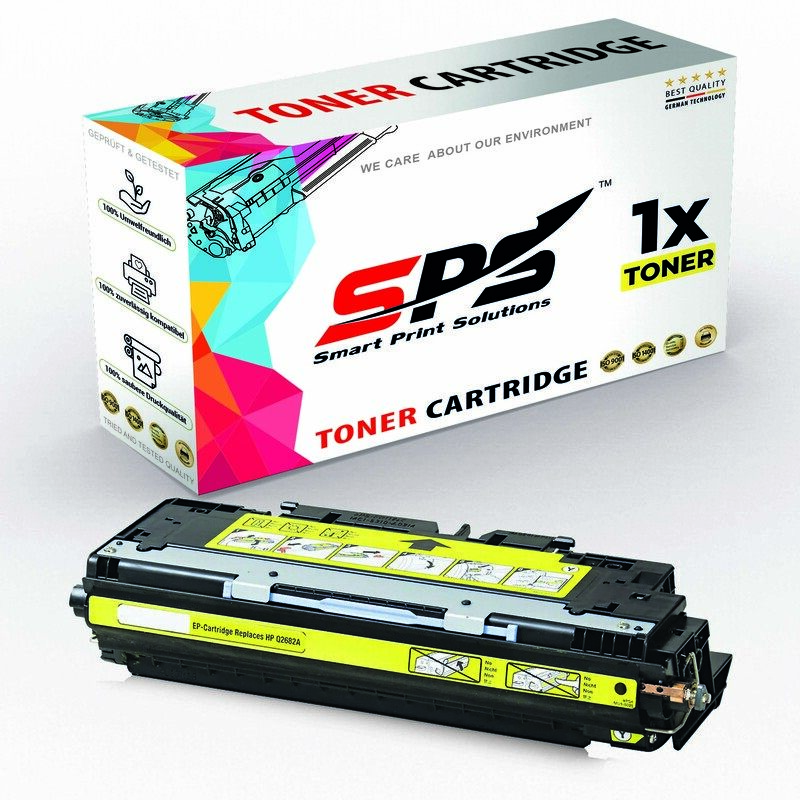SPS Compatible Toner Cartridges for HP - Q2682A 311A - 1x Yellow - Yield upto 4,000 Pages
SPS Compatible Toner Cartridges for HP - Q2682A 311A - 1x Yellow - Yield upto 4,000 Pages