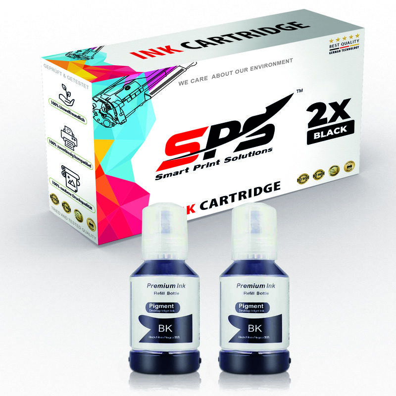 SPS Compatible Ink Cartridges for Epson - T-101 - 2x Black - Yield Upto 550 Pages
SPS Compatible Ink Cartridges for Epson - T-101 - 2x Black - Yield Upto 550 Pages