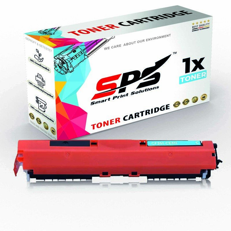 SPS Compatible Toner Cartridges for HP - CE311A 126A - 1x Cyan - Yield upto 1,000 Pages
SPS Compatible Toner Cartridges for HP - CE311A 126A - 1x Cyan - Yield upto 1,000 Pages