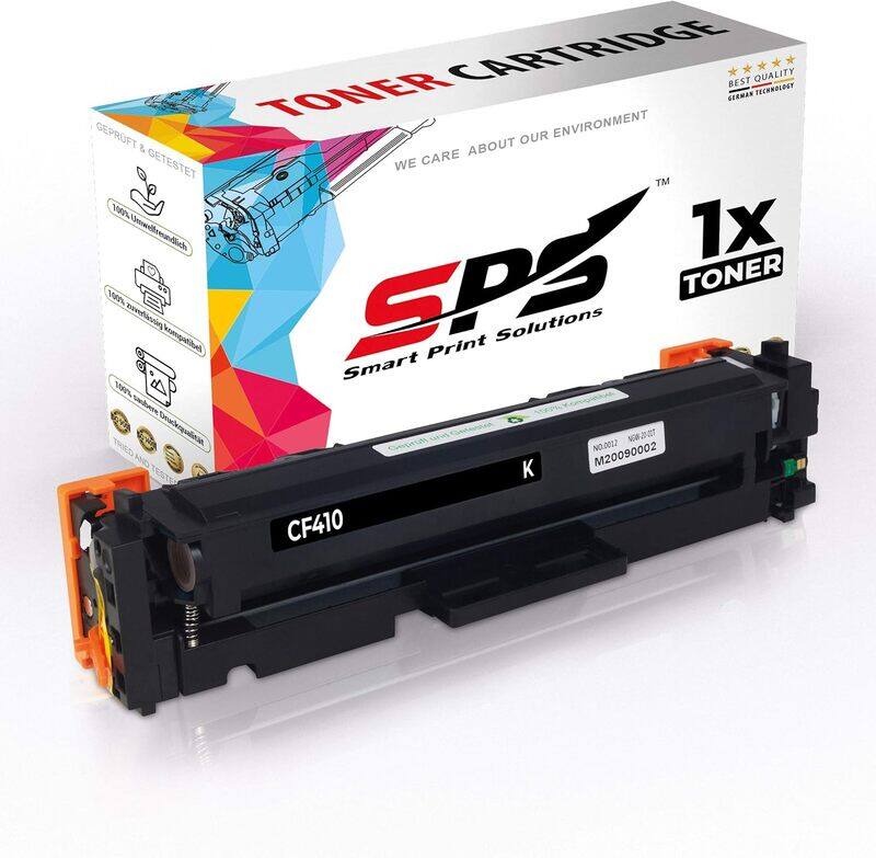 SPS Compatible Toner Cartridges for HP - CF410A 410A - 1x Black - Yield upto 2,300 Pages
SPS Compatible Toner Cartridges for HP - CF410A 410A - 1x Black - Yield upto 2,300 Pages