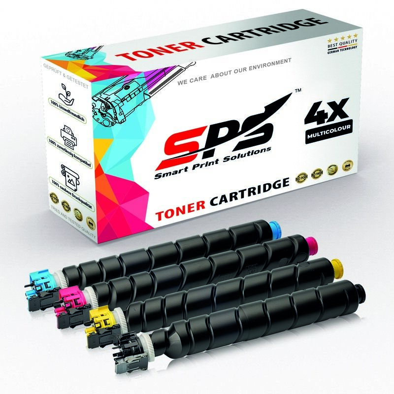 SPS Compatible Toner Cartridges for Kyocera - TK-8365 - 4x Multicolor - Yield upto 25,000 Pages
SPS Compatible Toner Cartridges for Kyocera - TK-8365 - 4x Multicolor - Yield upto 25,000 Pages