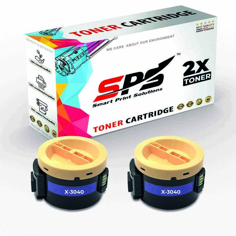 SPS Compatible Toner Cartridges for Xerox - X3040 - 2x Black - Yield upto 1,200 Pages
SPS Compatible Toner Cartridges for Xerox - X3040 - 2x Black - Yield upto 1,200 Pages
