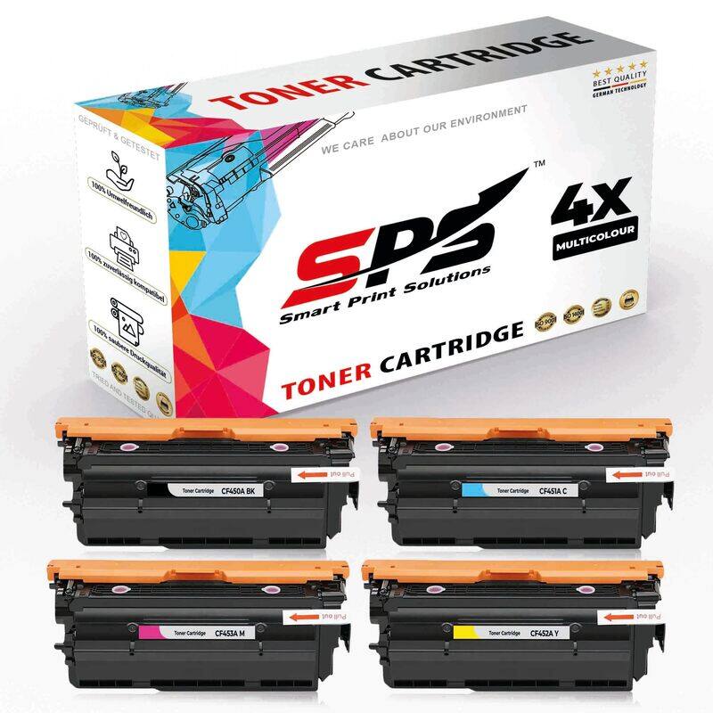 SPS Compatible Toner Cartridges for HP - 655A - 4x Multicolor - Yield upto 12,500 Pages
SPS Compatible Toner Cartridges for HP - 655A - 4x Multicolor - Yield upto 12,500 Pages