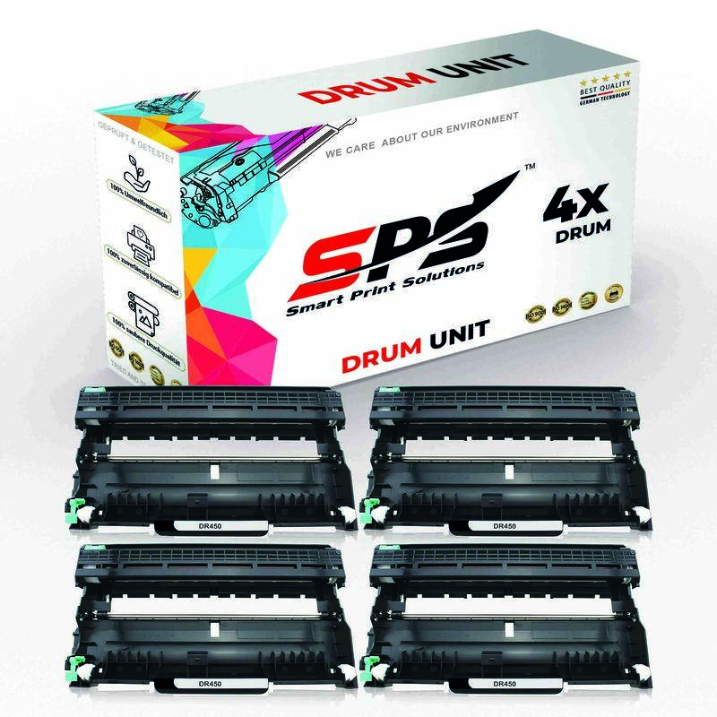 SPS Compatible Drum Cartridges for Brother - DR-450 - 4x Black - Yield upto 12,000 Pages
SPS Compatible Drum Cartridges for Brother - DR-450 - 4x Black - Yield upto 12,000 Pages