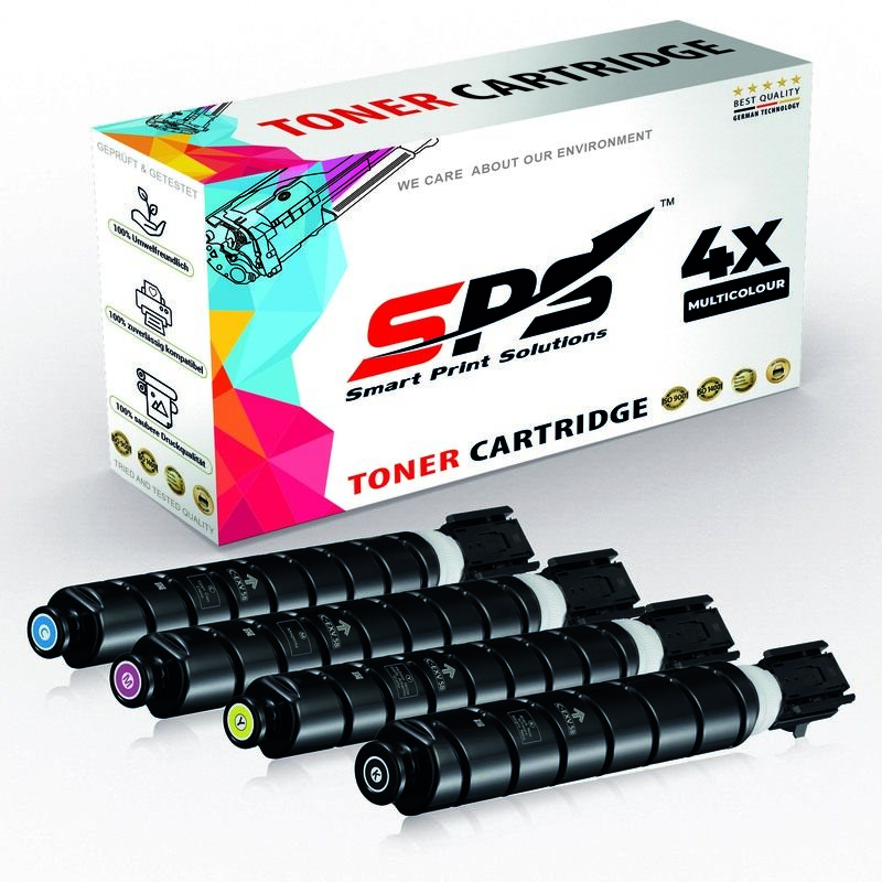 SPS Compatible Toner Cartridges for Canon - C-EXV58 - 4x Multicolor - Yield upto 35,000 Pages
SPS Compatible Toner Cartridges for Canon - C-EXV58 - 4x Multicolor - Yield upto 35,000 Pages