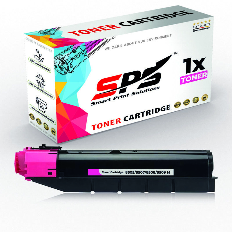 SPS Compatible Toner Cartridges for Kyocera - TK-8508M - 1x Magenta - Yield upto 20,000 Pages
SPS Compatible Toner Cartridges for Kyocera - TK-8508M - 1x Magenta - Yield upto 20,000 Pages