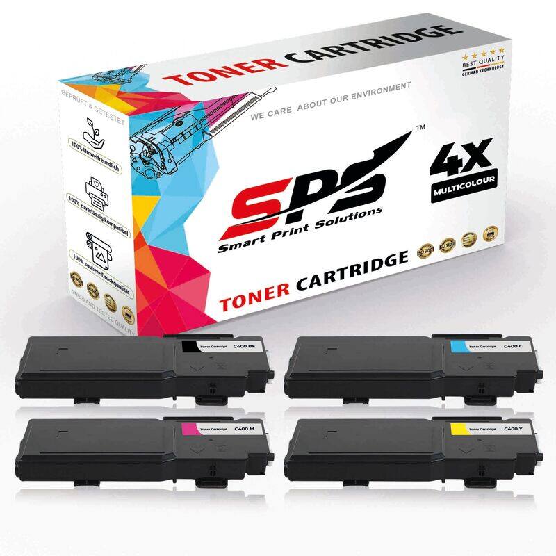 SPS Compatible Toner Cartridges for Xerox - C400 - 4x Multicolor - Yield upto 2,500 Pages
SPS Compatible Toner Cartridges for Xerox - C400 - 4x Multicolor - Yield upto 2,500 Pages