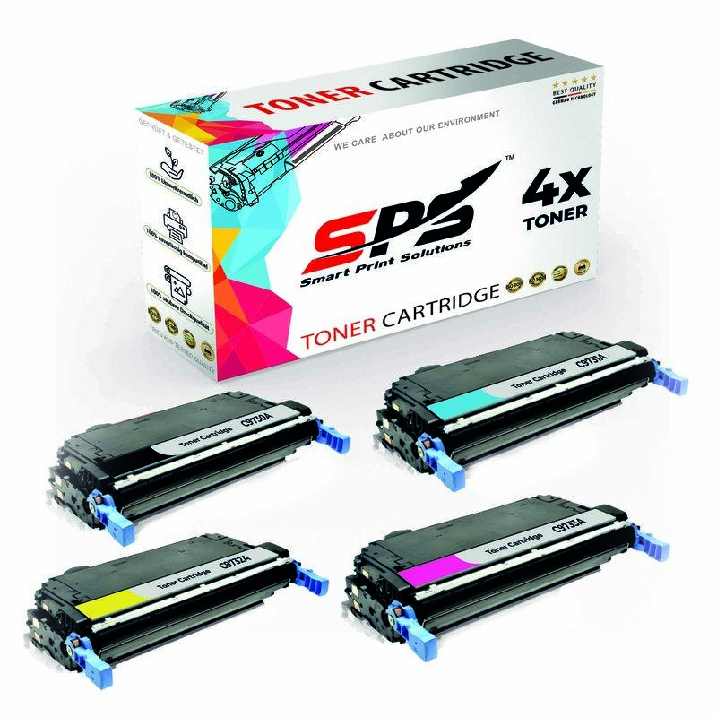 SPS Compatible Toner Cartridges for HP - 645A - 4x Multicolor - Yield upto 13,000 Pages
SPS Compatible Toner Cartridges for HP - 645A - 4x Multicolor - Yield upto 13,000 Pages