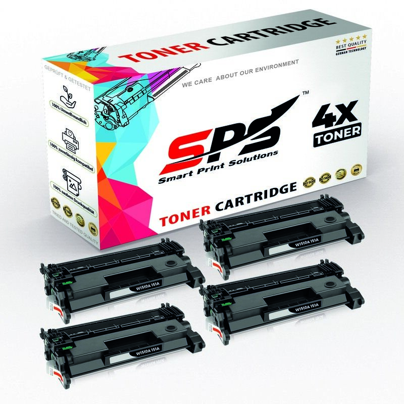 SPS Compatible Toner Cartridges for HP - W1510A 151A - 4x Black - 3,500 Pages
SPS Compatible Toner Cartridges for HP - W1510A 151A - 4x Black - 3,500 Pages