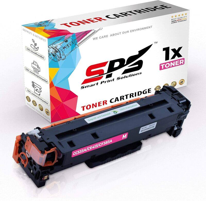 SPS Compatible Toner Cartridges for HP - CF383A 312A - 1x Magenta - Yield upto 2,700 Pages
SPS Compatible Toner Cartridges for HP - CF383A 312A - 1x Magenta - Yield upto 2,700 Pages