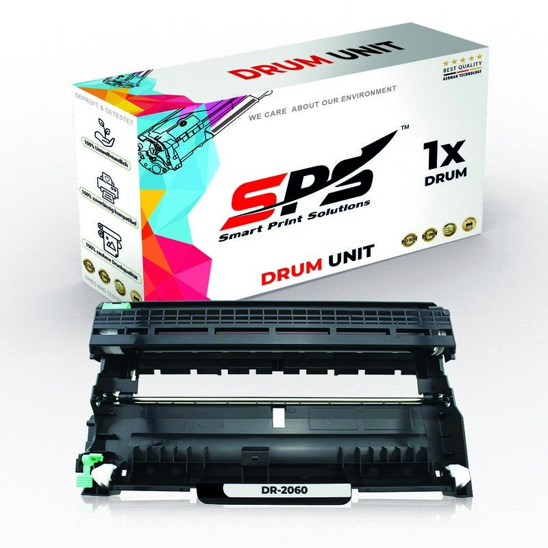 SPS Compatible Drum Cartridges for Brother - DR-2060, 1x Black, Yield upto 12,000 Pages
SPS Compatible Drum Cartridges for Brother - DR-2060, 1x Black, Yield upto 12,000 Pages