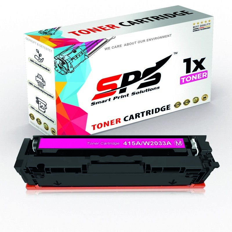 SPS Compatible Toner Cartridges for HP - W2033A 415A - 1x Magenta - Yield upto 2,100 Pages
SPS Compatible Toner Cartridges for HP - W2033A 415A - 1x Magenta - Yield upto 2,100 Pages