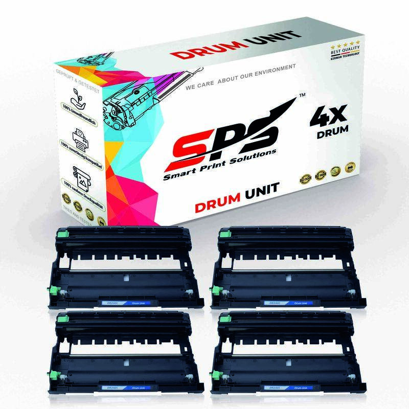 SPS Compatible Drum Cartridges for Brother - DR-2405 - 4x Black - Yield upto 12,000 Pages
SPS Compatible Drum Cartridges for Brother - DR-2405 - 4x Black - Yield upto 12,000 Pages
