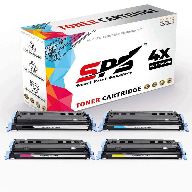 SPS Compatible Toner Cartridges for Canon - CRG-707 - 4x Multicolor - Yield upto 2,500 Pages
SPS Compatible Toner Cartridges for Canon - CRG-707 - 4x Multicolor - Yield upto 2,500 Pages