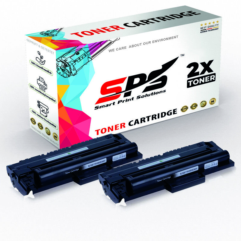 SPS Compatible Toner Cartridges for Samsung - SCX-4216 - 2x Black - Yield Upto 2,000 Pages
SPS Compatible Toner Cartridges for Samsung - SCX-4216 - 2x Black - Yield Upto 2,000 Pages