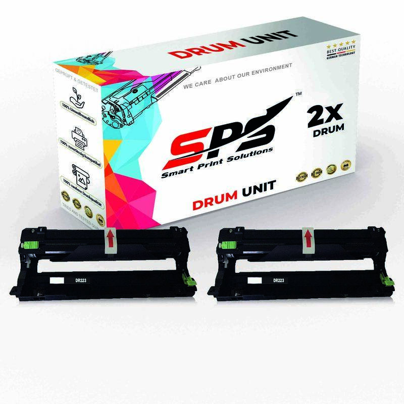 SPS Compatible Drum Cartridges for Brother - DR-223 - 2x Black - Yield upto 18,000 Pages
SPS Compatible Drum Cartridges for Brother - DR-223 - 2x Black - Yield upto 18,000 Pages
