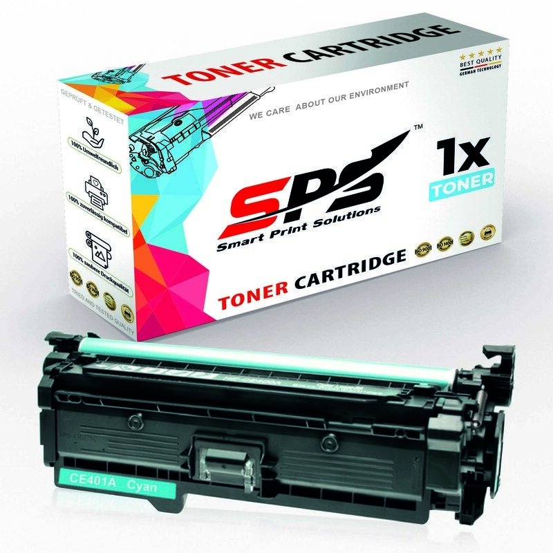 SPS Compatible Toner Cartridges for HP - CE401A 507A - 1x Cyan - Yield upto 5,500 Pages
SPS Compatible Toner Cartridges for HP - CE401A 507A - 1x Cyan - Yield upto 5,500 Pages