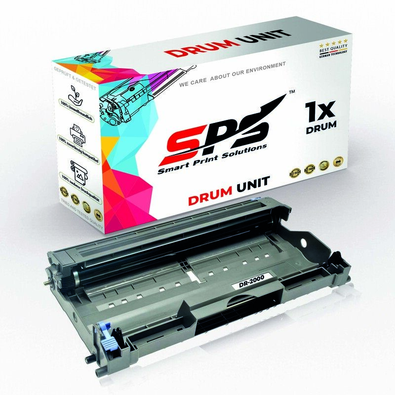 SPS Compatible Drum Cartridges for Brother - DR-2000 - 1x Black - Yield upto 12,000 Pages
SPS Compatible Drum Cartridges for Brother - DR-2000 - 1x Black - Yield upto 12,000 Pages