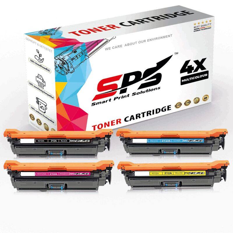 SPS Compatible Toner Cartridges for HP - 212A - 4x Multicolor - Yield upto 5,500 Pages
SPS Compatible Toner Cartridges for HP - 212A - 4x Multicolor - Yield upto 5,500 Pages