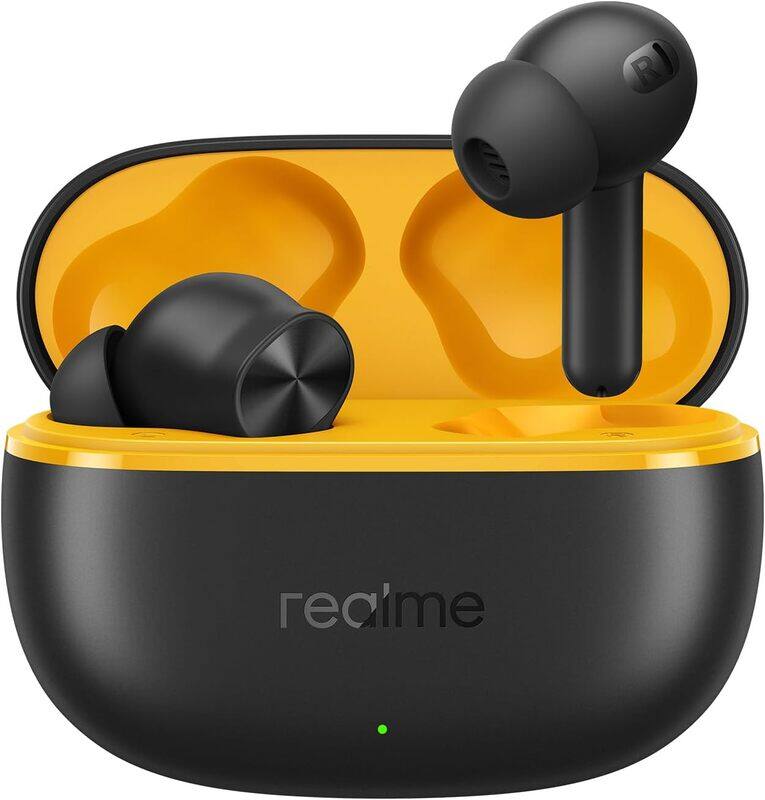 realme Buds T200 Lite Bluetooth Earbuds 48H Playback, AI ENC, Fast Charging, Gaming Mode, Google Fast Pair, IPX4, with Mic Volt Black
realme Buds T200 Lite Bluetooth Earbuds 48H Playback, AI ENC, Fast Charging, Gaming Mode, Google Fast Pair, IPX4, with Mic Volt Black