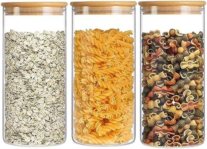 Generic Voidrop-Glass Food Storage Containers Jar Seal Bamboo Lids 1500ml Airtight Canister Organization Sets Stackable (set of 3)
Generic Voidrop-Glass Food Storage Containers Jar Seal Bamboo Lids 1500ml Airtight Canister Organization Sets Stackable (set of 3)