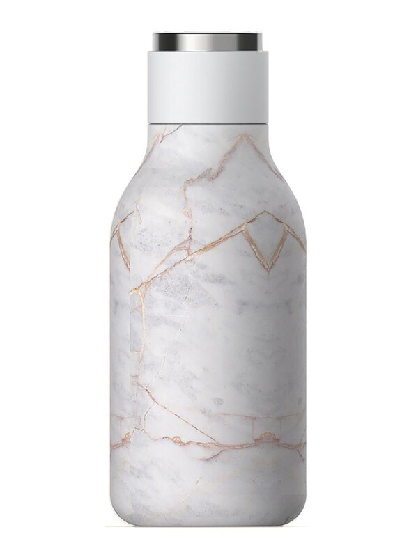 Asobu 16oz Urban Insulated & Double Walled Stainless Steel Bottle, ASB-SBV24P, Marble, White
Asobu 16oz Urban Insulated & Double Walled Stainless Steel Bottle, ASB-SBV24P, Marble, White