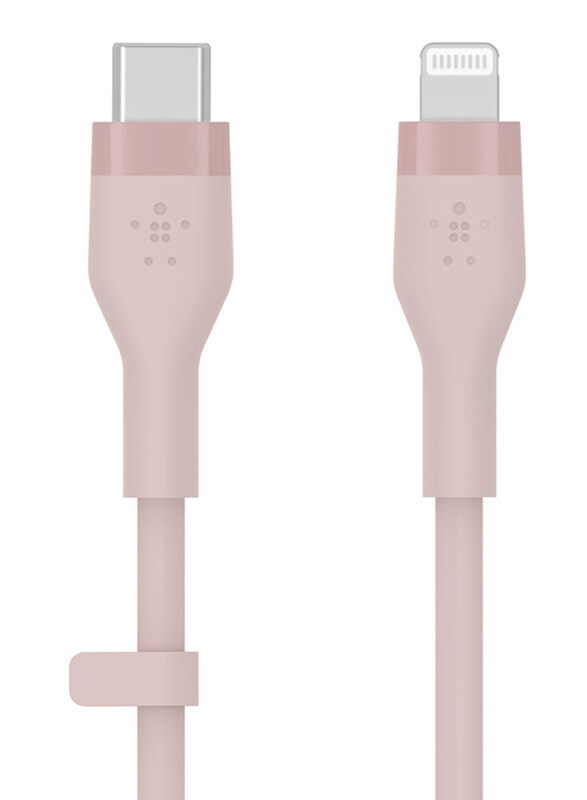 Belkin 1-Meter Boost Charge Flex Lightning Cable, USB Type-C to Lightning for Apple Devices, Pink
Belkin 1-Meter Boost Charge Flex Lightning Cable, USB Type-C to Lightning for Apple Devices, Pink