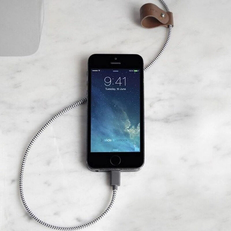 Native Union 1.2-Meters Lighting Belt Cable, USB Type A Male to Lightning for Apple Devices, Zebra
Native Union 1.2-Meters Lighting Belt Cable, USB Type A Male to Lightning for Apple Devices, Zebra