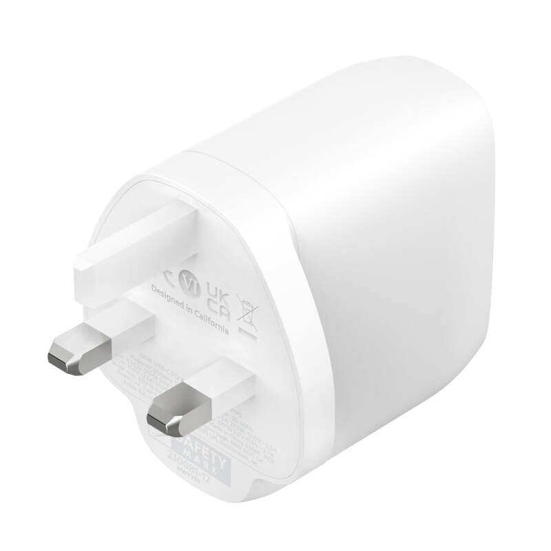 Belkin BoostCharge Pro 60W PPS Wall Charger Fast Charge PD Portable Drop Proof, Dual Ports, 2x USB-C for Apple/Android iPhone 14/13/12 Pro Max, iPad,
Belkin BoostCharge Pro 60W PPS Wall Charger Fast Charge PD Portable Drop Proof, Dual Ports, 2x USB-C for Apple/Android iPhone 14/13/12 Pro Max, iPad,